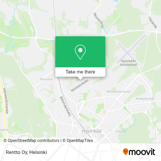 Rentto Oy map