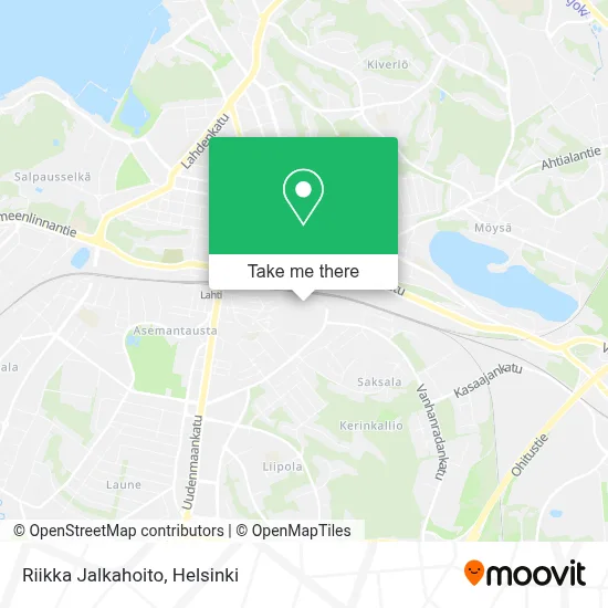 Riikka Jalkahoito map
