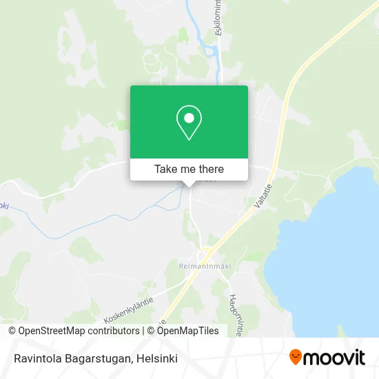 Ravintola Bagarstugan map