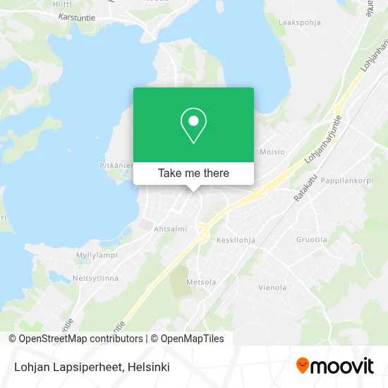 Lohjan Lapsiperheet map
