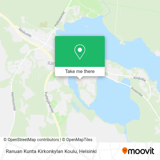 Ranuan Kunta Kirkonkylan Koulu map