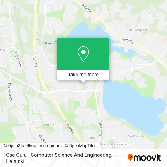Cse Oulu - Computer Science And Engineering map