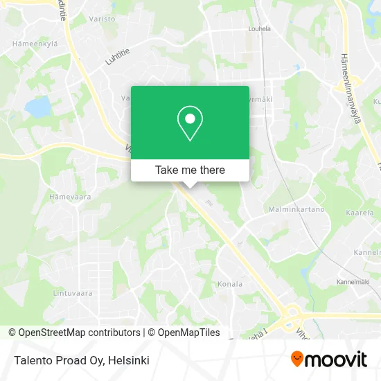 Talento Proad Oy map