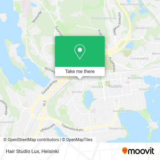 Hair Studio Lux map