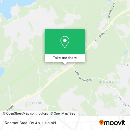 Rasmet Steel Oy Ab map