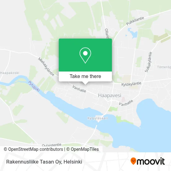 Rakennusliike Tasan Oy map