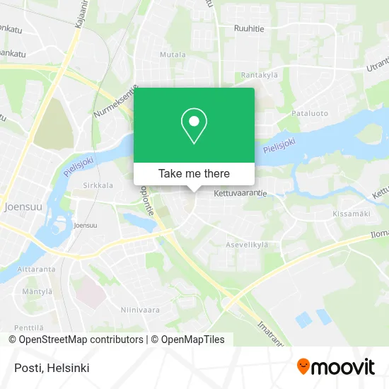 Posti map