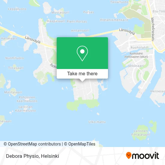 Debora Physio map