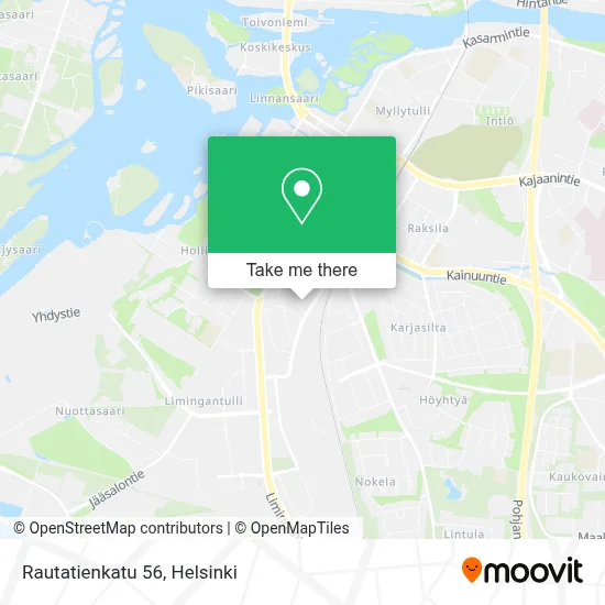Rautatienkatu 56 map
