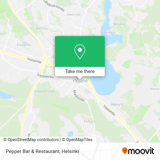Pepper Bar & Restaurant map