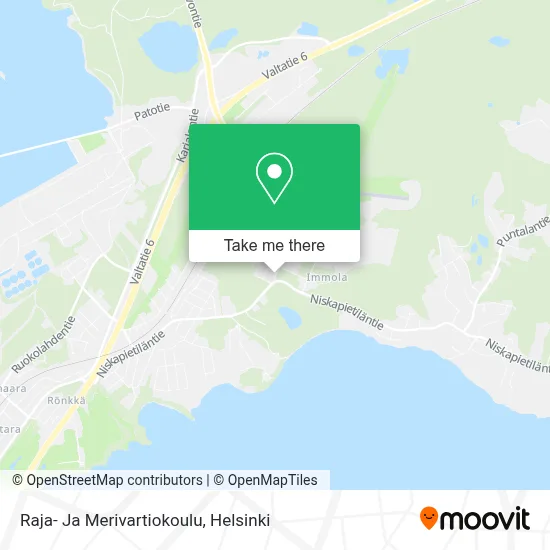 Raja- Ja Merivartiokoulu map