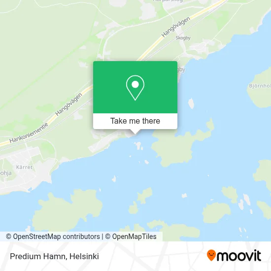 Predium Hamn map
