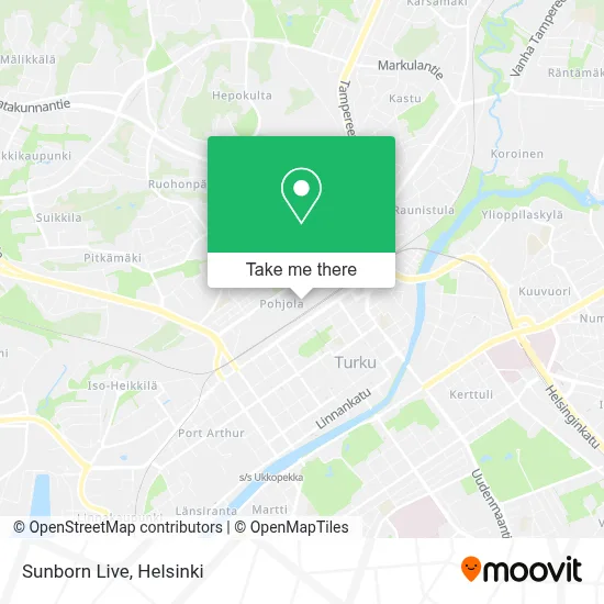 Sunborn Live map
