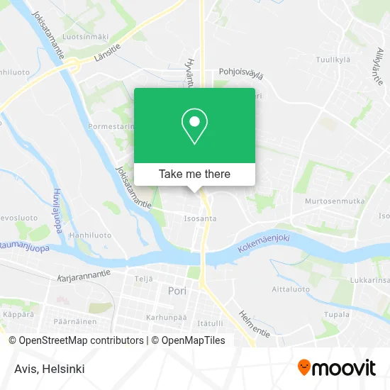 Avis map