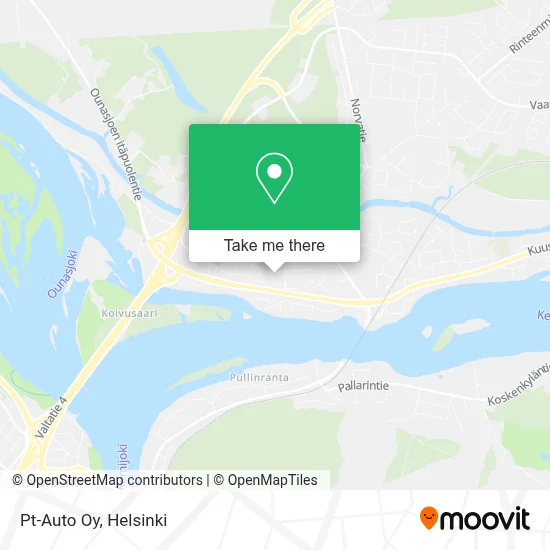 Pt-Auto Oy map