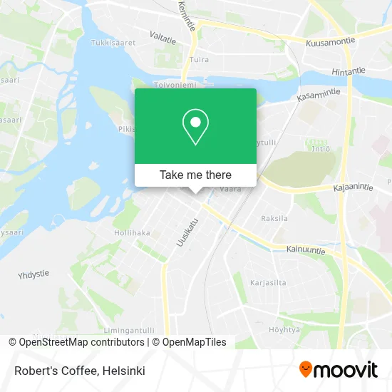 Robert's Coffee map