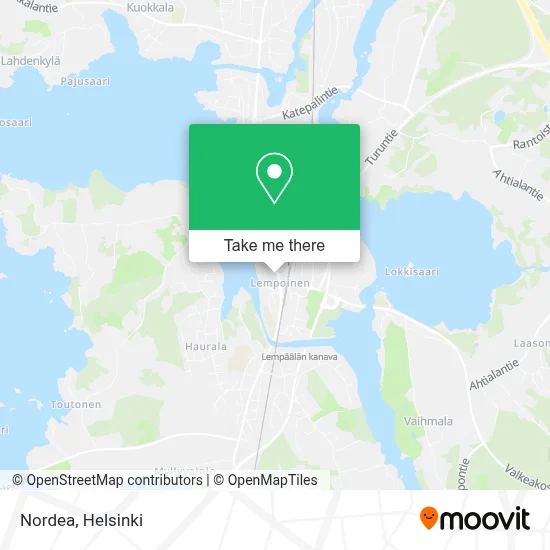 Nordea map