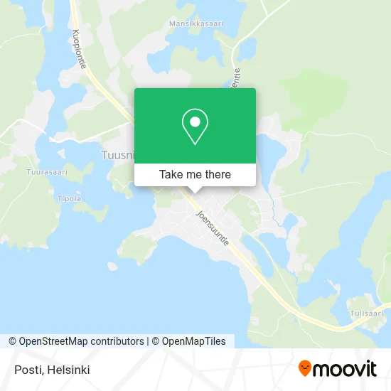 Posti map