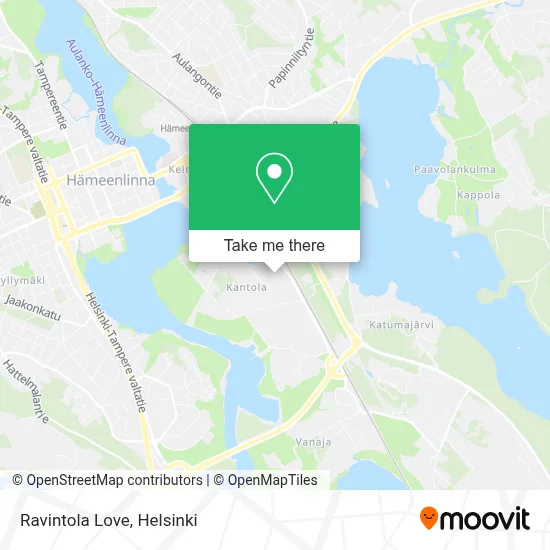 Ravintola Love map
