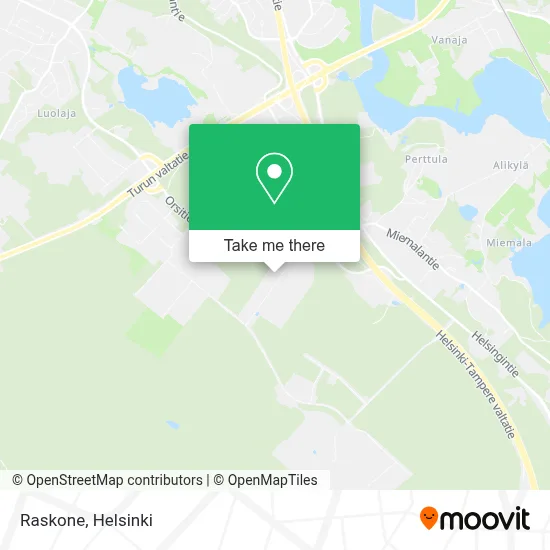 Raskone map