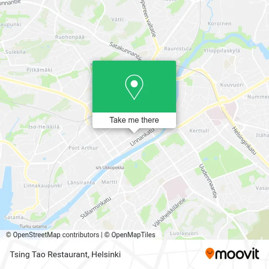 Tsing Tao Restaurant map