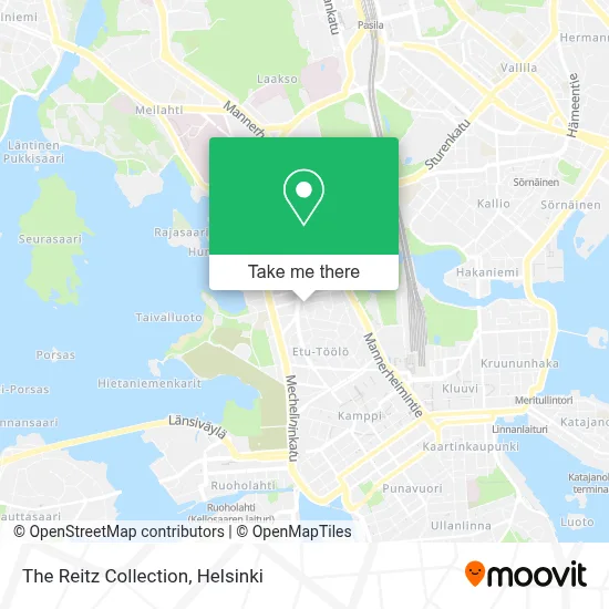 The Reitz Collection map