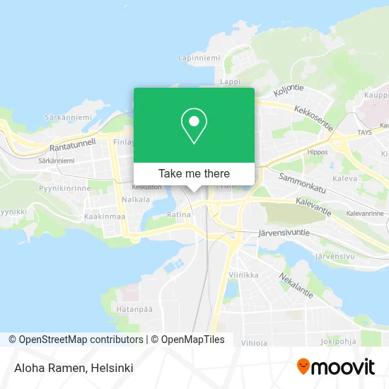 Aloha Ramen map