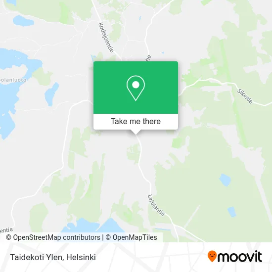 Taidekoti Ylen map