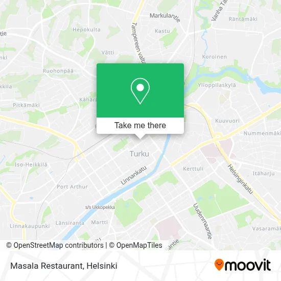 Masala Restaurant map