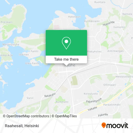 Raahesali map