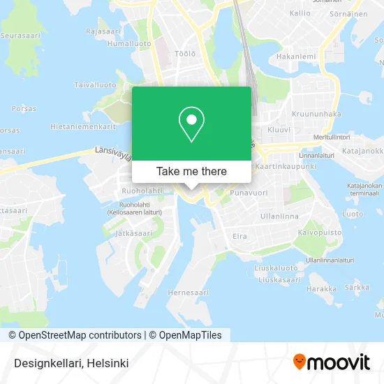 Designkellari map