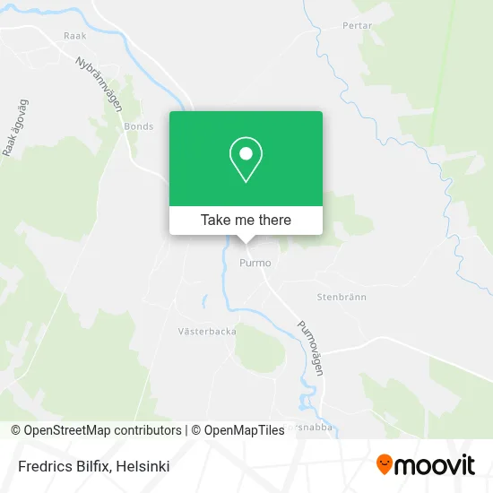 Fredrics Bilfix map