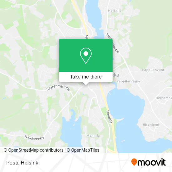Posti map