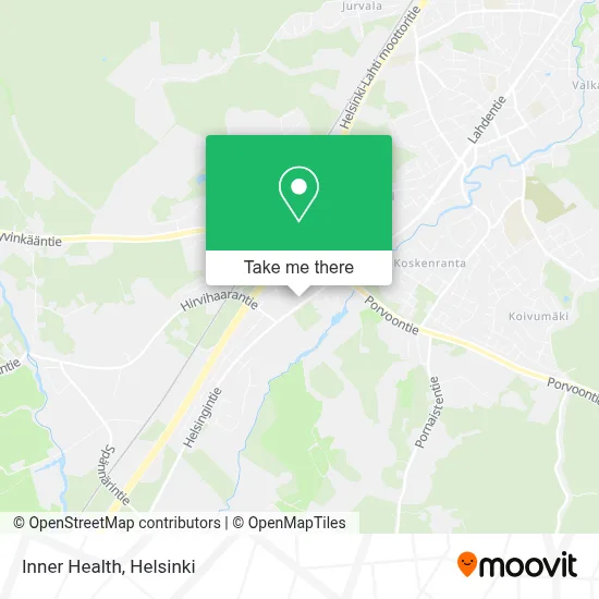Inner Health map