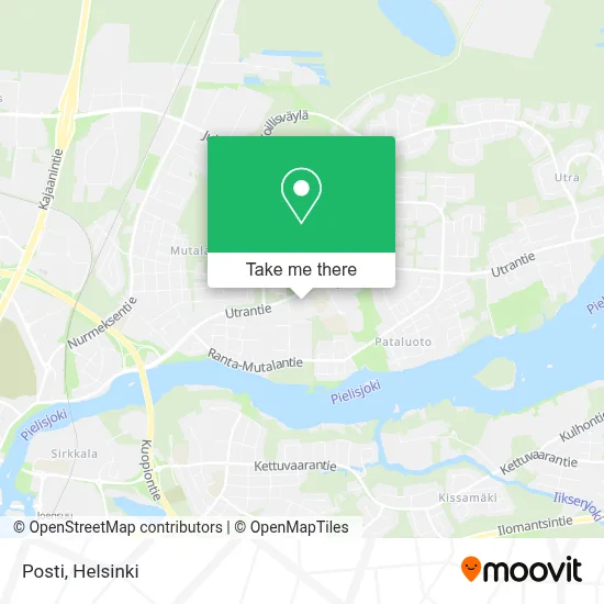 Posti map