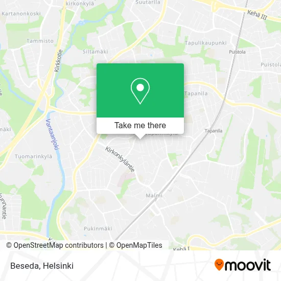 Beseda map
