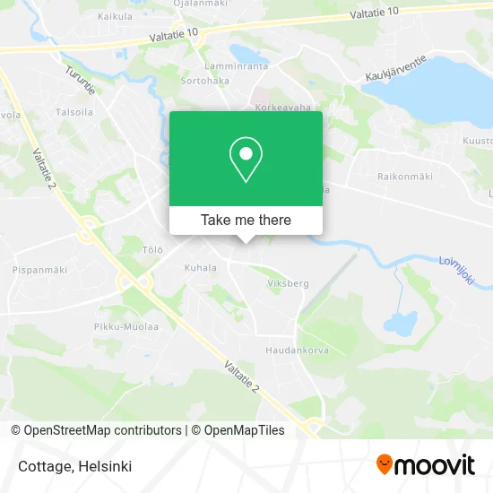 Cottage map