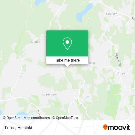 Friros map