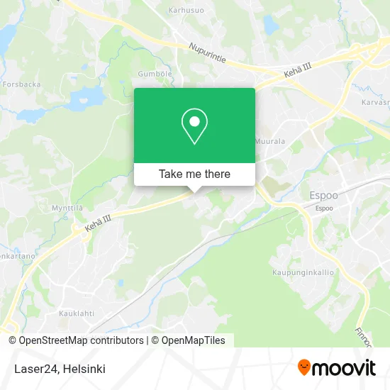 Laser24 map