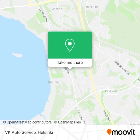 VK Auto Service map