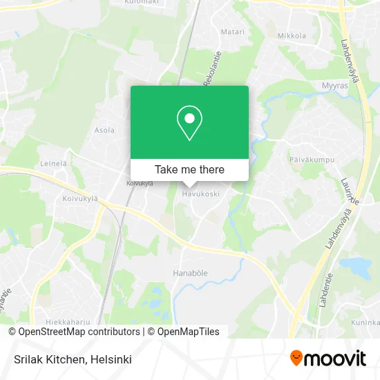 Srilak Kitchen map