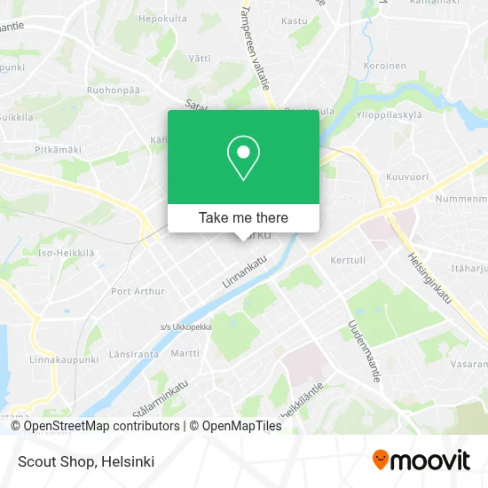 Scout Shop map