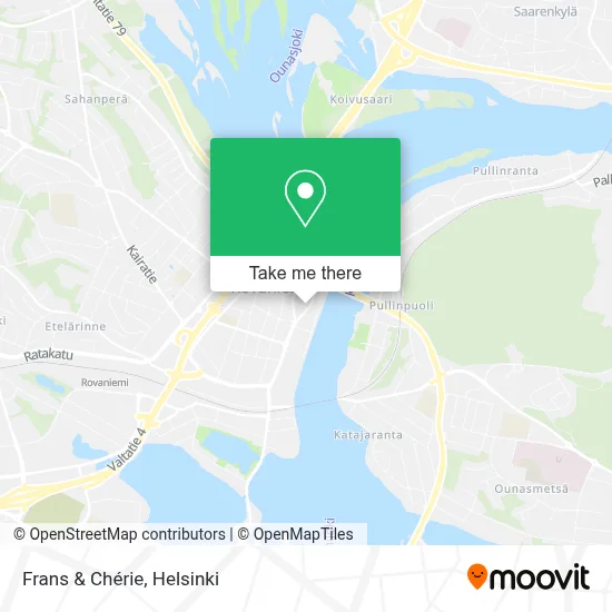 Frans & Chérie map