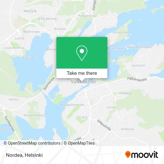 Nordea map