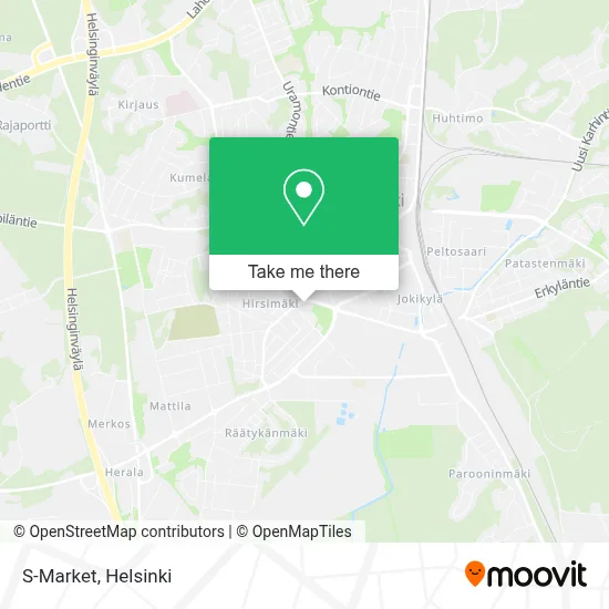 S-Market map