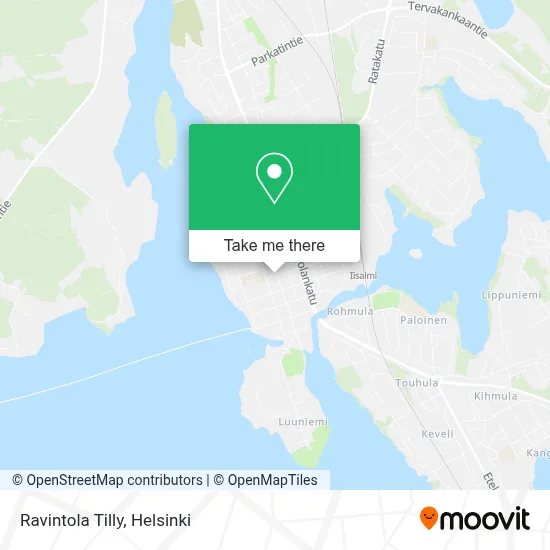 Ravintola Tilly map