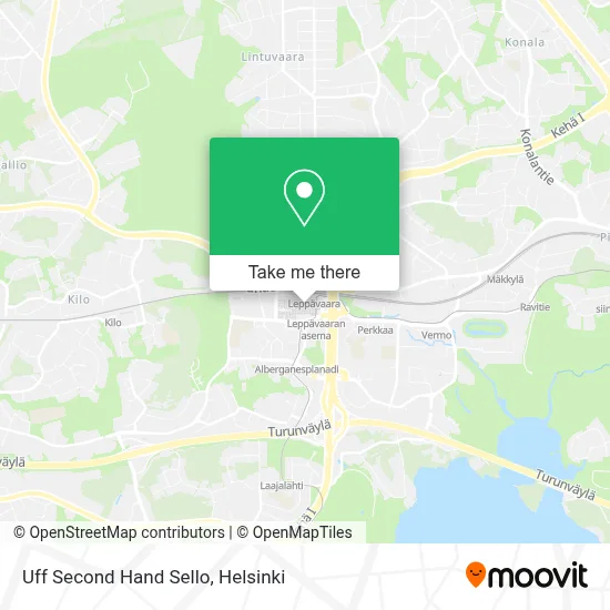 Uff Second Hand Sello map