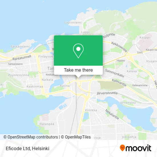Eficode Ltd map