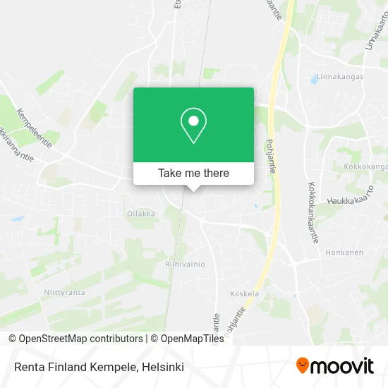 Renta Finland Kempele map
