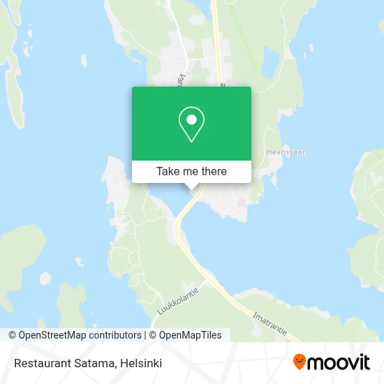 Restaurant Satama map